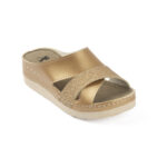 Lara ženska papuča 197 - Zlatna - Slika 6