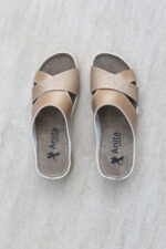 Lara ženska papuča 197 - Zlatna - Slika 9